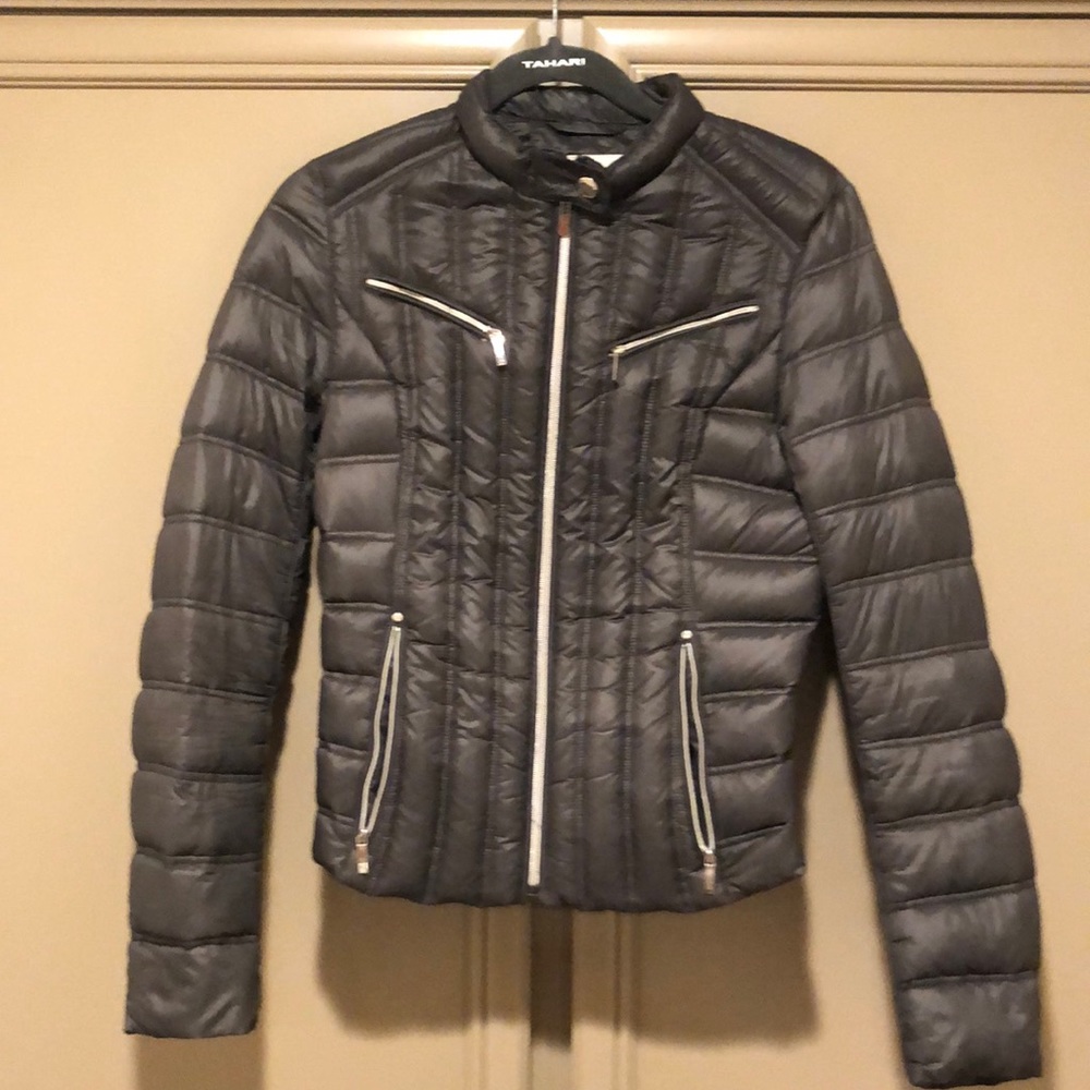 Laundry Gray Down Jacket Size M